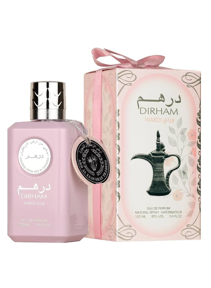 DIRHAM WARDI 100ml 80 VOL (3.4 fl. oz.) | NATURAL FRAGRANCE